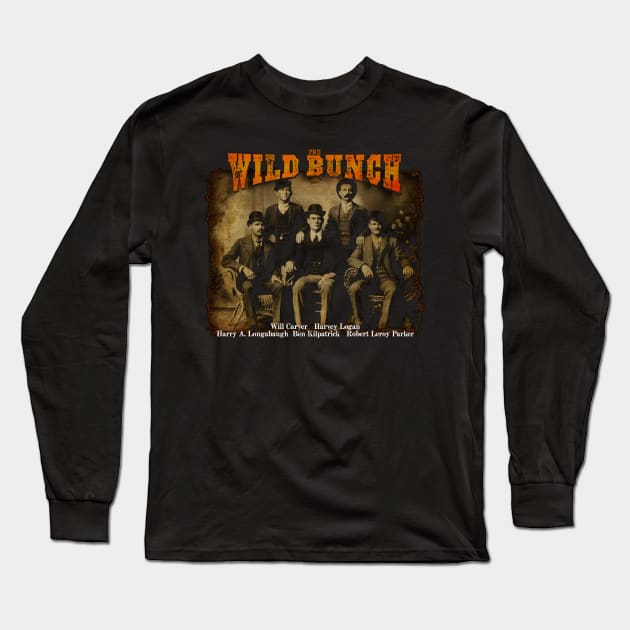 The Wild Bunch Design Long Sleeve T-Shirt by HellwoodOutfitters